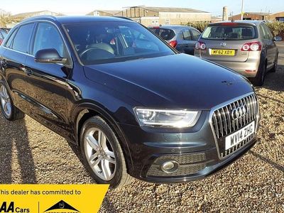 Blue Used 2014 Audi Q3 S-Line SUV | £7,995 (Fair price)