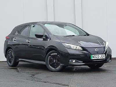 Black Used 2023 Nissan Leaf N-Connecta Hatchback | £12,298 (Fair price)