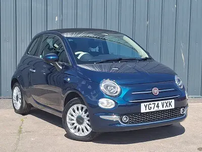 Used Fiat 500 70 HP (51 kW) 2024 Blue Coupe