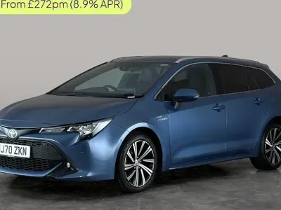 Used Toyota Corolla Design 122 HP (89 kW) 2021 Blue Estate