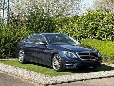 Used Mercedes S350L AMG line 2014 Blue Sedan