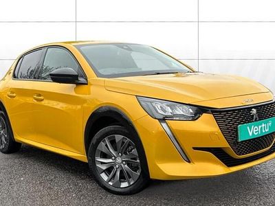 Used Peugeot e-208 Allure+ 100 kW (136 HP) 2023 Yellow Hatchback