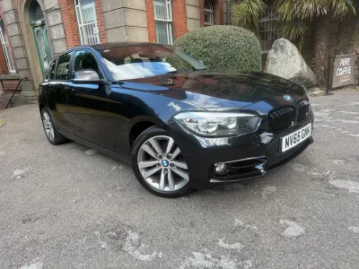 Used BMW 116 Sport Line 2015 Black Hatchback
