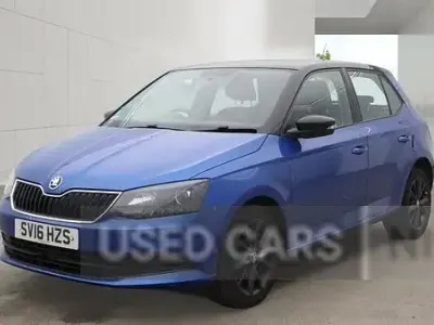Used Skoda Fabia Colour Edition 2016 Blue Hatchback