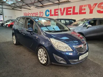 Used Vauxhall Meriva 110 HP (80 kW) 2013 Blue MPV