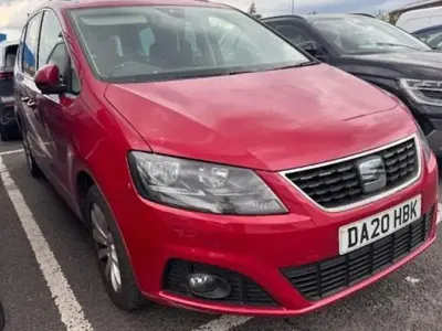 Used Seat Alhambra SE 150 HP (110 kW) 2020 Red MPV