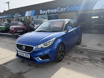 Used MG MG3 Exclusive 106 HP (77 kW) 2019 Blue Hatchback