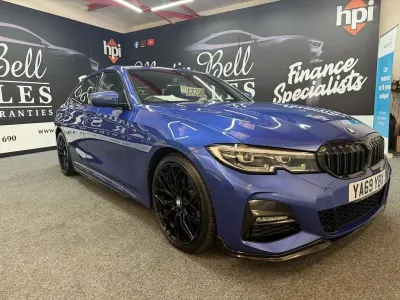 Usado BMW 320 M Sport 188 CV (138 kW) 2019 Azul Berlina