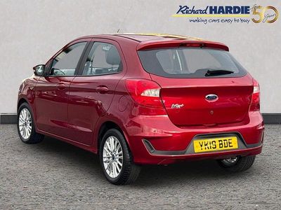 Used Ford Ka Zetec 69 HP (50 kW) 2019 Red Sedan