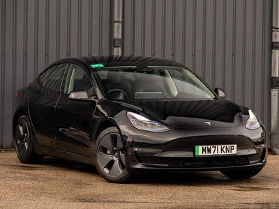 Used Tesla Model 3 Long Range AWD 11 kW (15 HP) 2021 Black Sedan