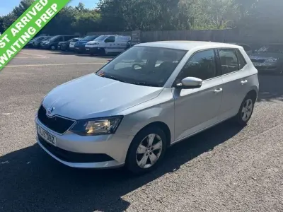 Used Skoda Fabia SE 110 HP (80 kW) 2015 Silver Hatchback