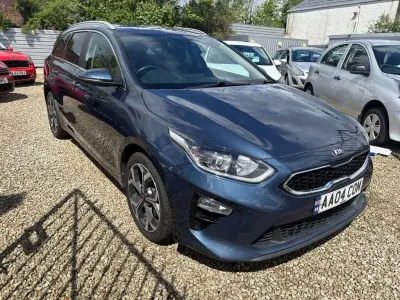 Used Kia Ceed Sportswagon 158 HP (116 kW) 2021 Blue Estate