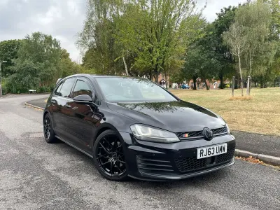 Used VW Golf VII GTD 184 HP (135 kW) 2014 Black Hatchback