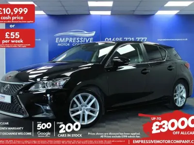Used Lexus CT200h Luxury Line 2018 Black Hatchback