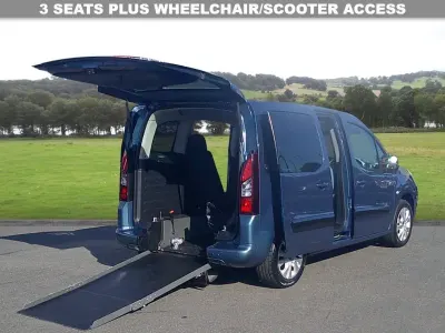 Used Citroën Berlingo 90 HP (66 kW) 2012 Blue MPV