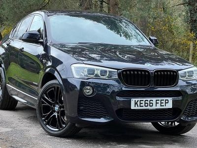 Used BMW X4 M Sport 190 HP (139 kW) 2017 Black SUV