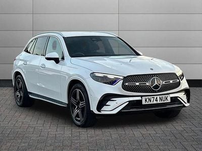White Used 2024 Mercedes GLC300e AMG Line Premium SUV | £44,195 (A bit pricey)