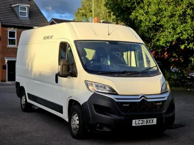 Used Citroën Relay 140 HP (102 kW) 2021 White Van