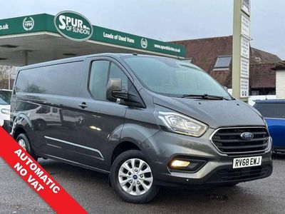 Used Ford Transit Custom Limited 130 HP (95 kW) 2018 Grey Van