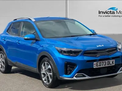 Used Kia Stonic GT-Line 99 HP (72 kW) 2023 Blue SUV
