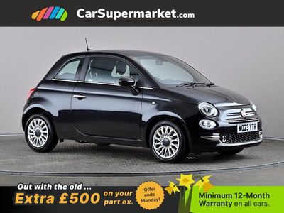 Used Fiat 500 70 HP (51 kW) 2023 Black Hatchback