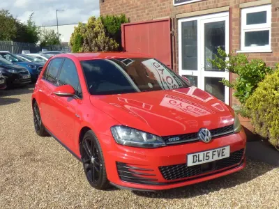 Used VW Golf VII GTD 2015 Red Hatchback