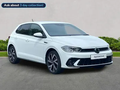 Used VW Polo R-line 95 HP (69 kW) 2023 White Hatchback