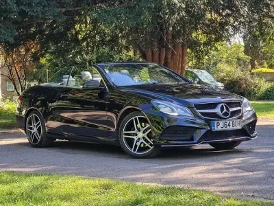 Używany Mercedes E350 AMG line 258 KM (189 kW) 2014 Czarny Kabriolet