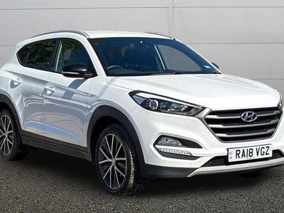 Usado Hyundai Tucson GO! 177 HP (130 kW) 2018 Branco SUV