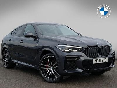 Grey Used 2021 BMW X6 M Sport SUV | £42,528 (Fair price)