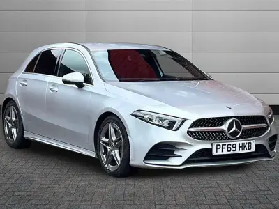 Używany Mercedes A200 AMG line 150 KM (110 kW) 2020 Srebrny Hatchback