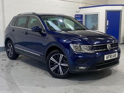 Used VW Tiguan SE 150 HP (110 kW) 2018 Blue SUV