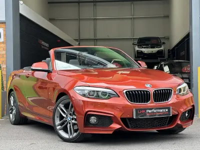 Used BMW 218 M Sport 150 HP (110 kW) 2018 Orange Cabriolet