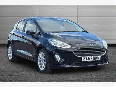 Used Ford Fiesta Titanium 99 HP (72 kW) 2017 Black Hatchback
