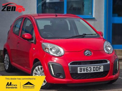 Used Citroën C1 VTR Sport 68 HP (50 kW) 2013 Red Hatchback