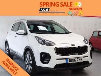 Used Kia Sportage First Edition 182 HP (133 kW) 2016 White SUV