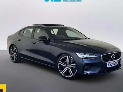 Used Volvo S60 R-Design 250 HP (183 kW) 2019 Blue Sedan