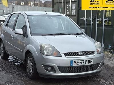 Silver Used 2007 Ford Fiesta Ghia Hatchback | £2,488 (Fair price)