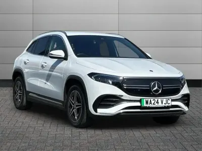 Used Mercedes EQA300 AMG line 167 kW (228 HP) 2024 Digital white SUV