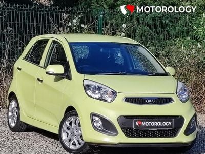 Used Kia Picanto 84 HP (61 kW) 2014 Green Hatchback