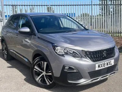 Used Peugeot 3008 Allure 120 HP (88 kW) 2018 Grey SUV