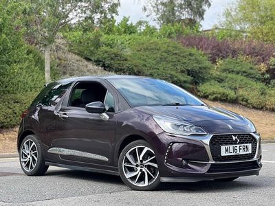 Mauve/purple Used 2016 DS Automobiles DS3 Prestige Hatchback | £4,795 (Fair price)