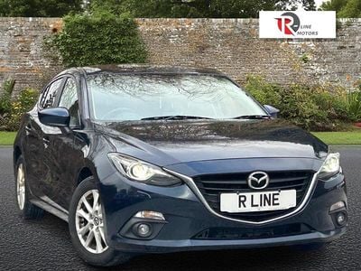 Used Mazda 3 2014 Blue Hatchback