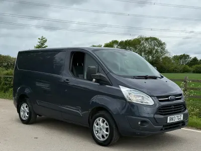 Used Ford Transit Custom Limited 125 HP (91 kW) 2013 Blue Van
