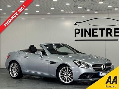 Used Mercedes SLC300 AMG line 245 HP (180 kW) 2017 Silver Cabriolet