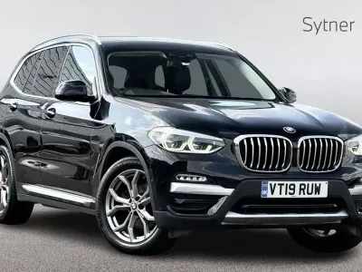 Used BMW X3 xLine 181 HP (133 kW) 2019 Black SUV