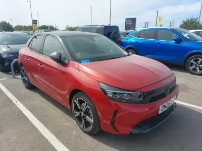 Used Vauxhall Corsa Ultimate 100 HP (73 kW) 2025 Red Hatchback