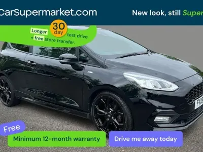 Używany Ford Fiesta ST-Line X 101 KM (74 kW) 2019 Czarny Hatchback