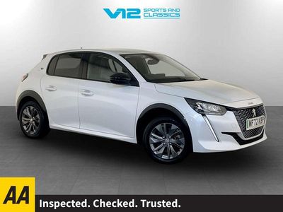 Used Peugeot e-208 Allure+ 100 kW (136 HP) 2022 White Hatchback
