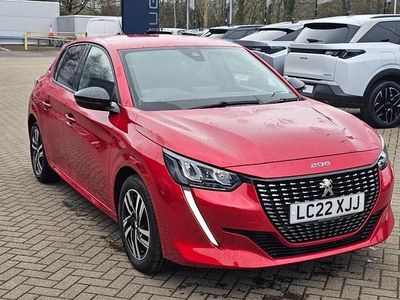 Used Peugeot 208 Allure Premium 100 HP (73 kW) 2022 Red Hatchback